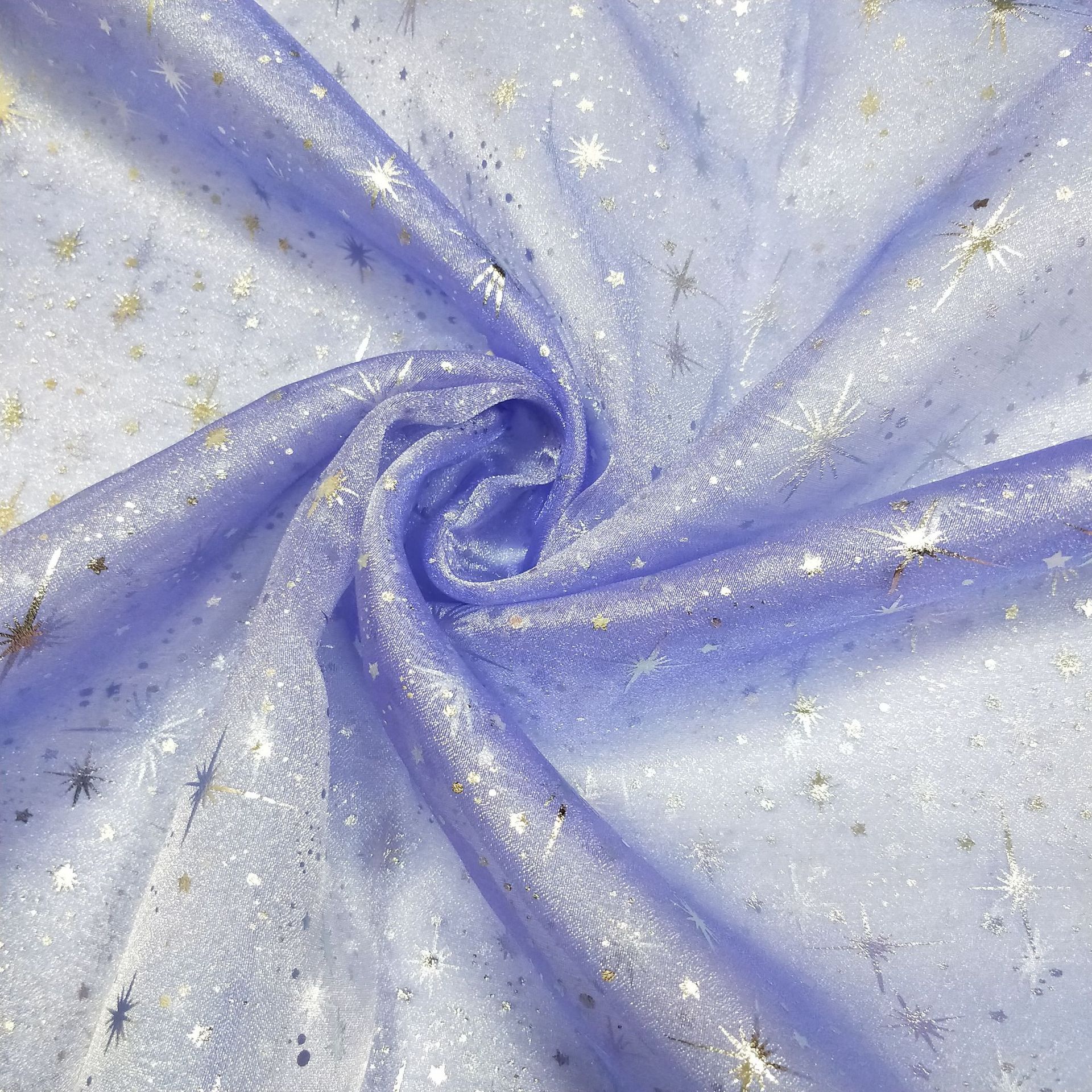 三股面料欧根纱