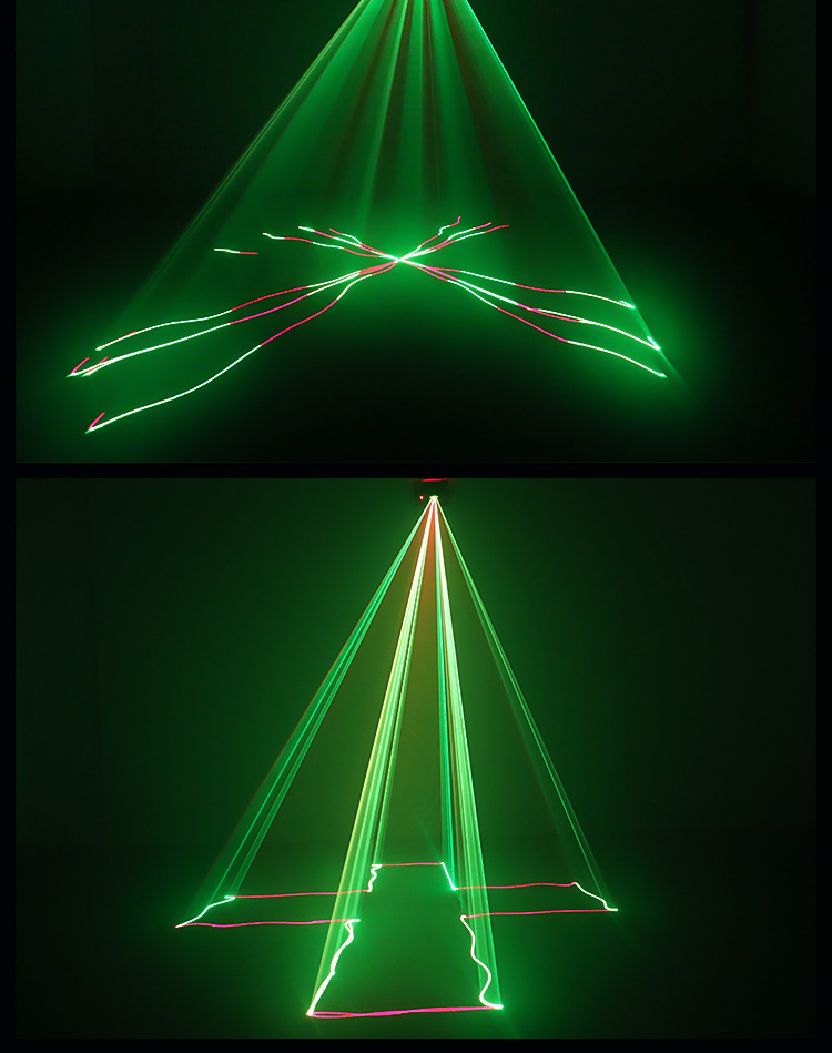 动感声控舞台灯线条投影光束灯 家用ktv闪光灯酒吧歌厅灯聚会射灯
