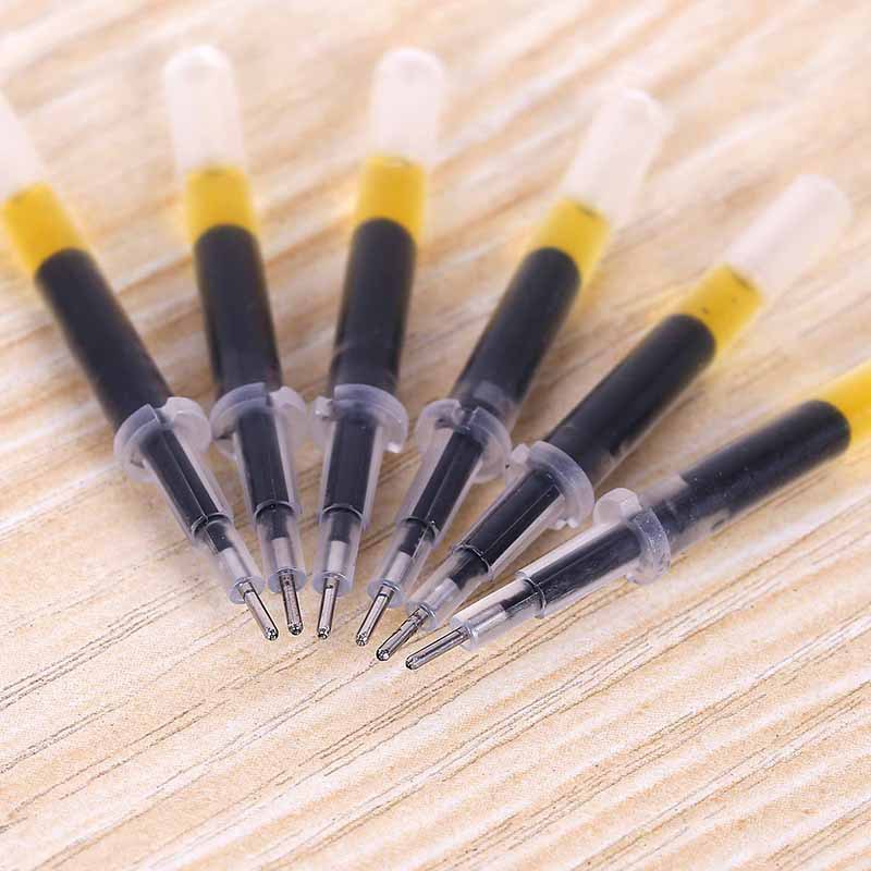 Factory Direct Sales Black Full Needle Tube Short Refill Water-Based Refill Gel Pen Refills Wholesale