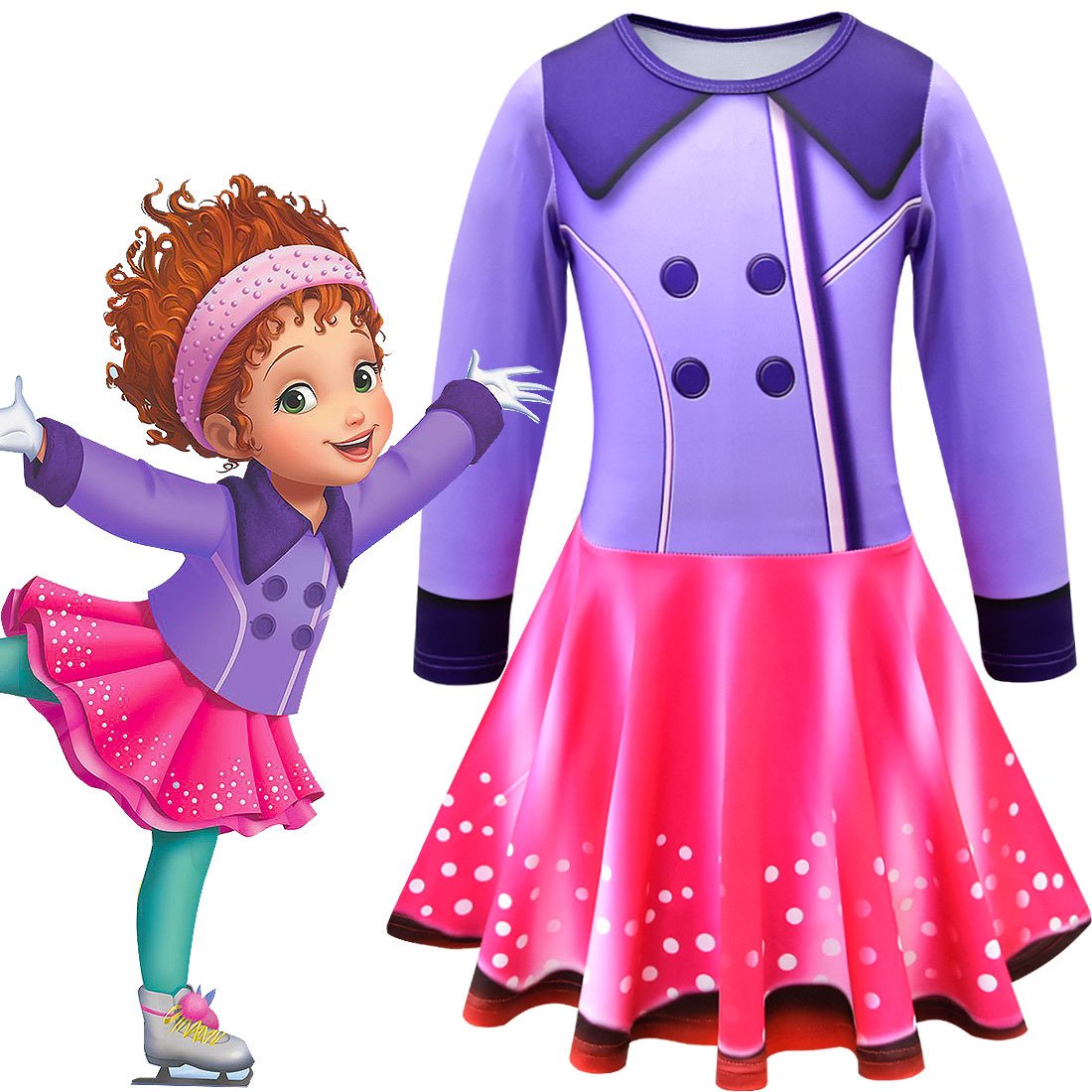 9成交2741件新款fancy nancy漂亮的南希cos女童连衣裙芭蕾公主裙8789