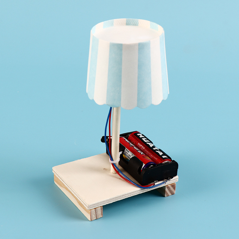 纸杯小台灯 学生手工作业材料diy科技小制作