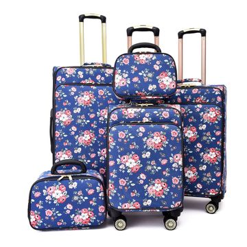 执御跨境万向轮20寸28寸登机托运箱义乌帆布轻便旅行拉杆行李箱包