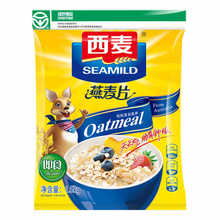 西麦燕麦片1500g营养早餐即食冲饮速溶袋装无添加蔗糖澳洲燕麦片