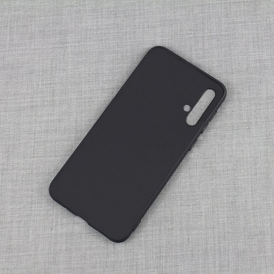 适用华为nova5手机壳黑胶tpu厂家华为nova5pro磨砂手机壳diy素材
