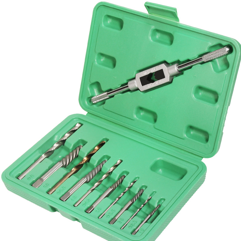 断头螺丝取出器退丝器反丝器滑牙螺丝拆除工具取断丝神器配钻头套