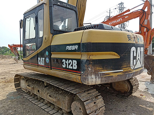 哪里有卖卡特312b二手挖掘机 老款cat原装日本进口e120b钩机市场