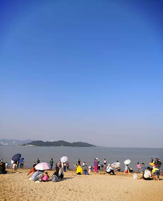 【我有话说】漫步珠海渔女沙滩