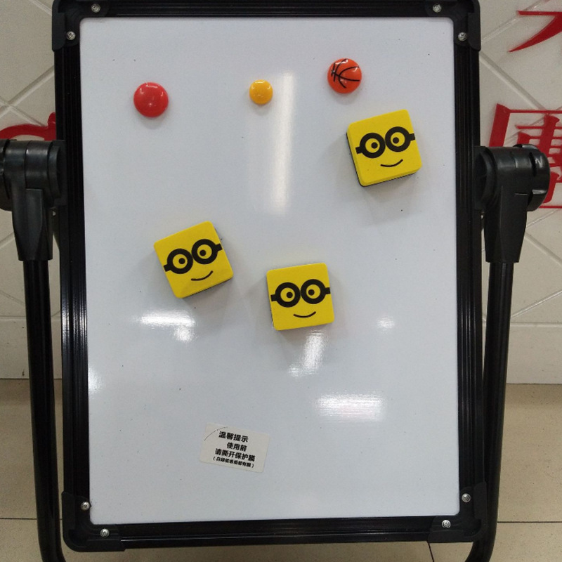 定制加工 eva海绵带磁性黑板擦 泡沫长方形毛毡无痕乒乓球板擦