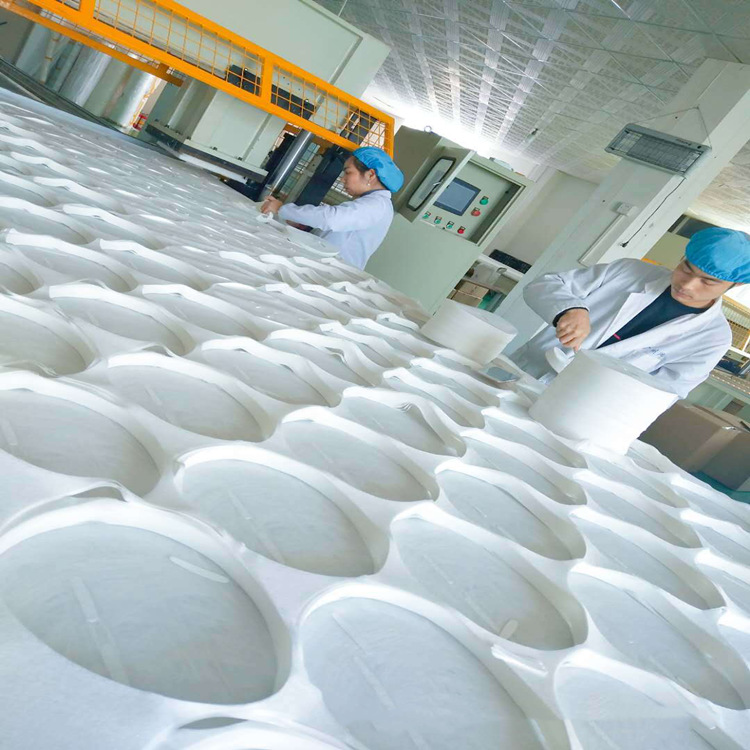 100%纯天然全棉水刺无纺布 多用途纯棉压花水刺布生产