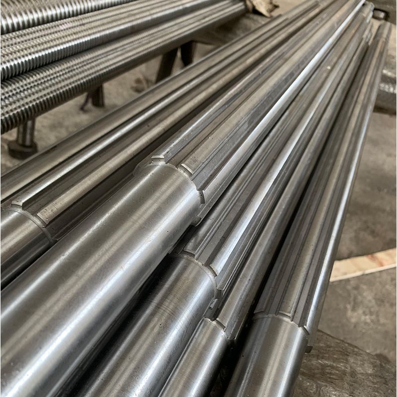 【宙虹】定制花键轴花键套齿轮加工齿轮连接轴矩形渐开线花键轴