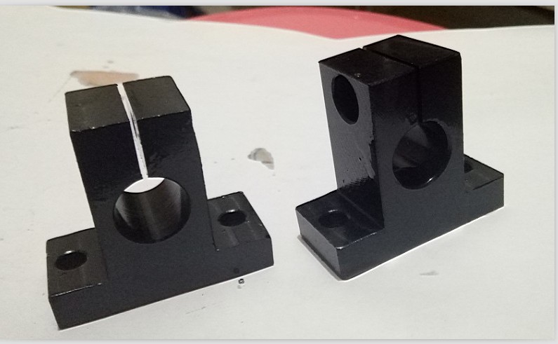 导向轴支座轴固定底座光轴固定座光轴支撑座立式卧式固定座铝支架