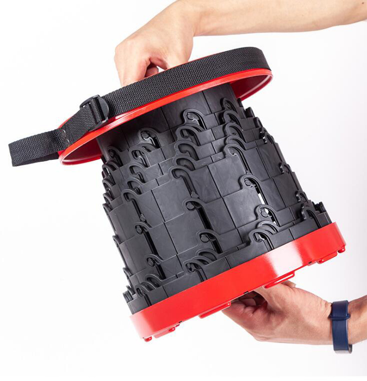 第二代伸缩凳户外旅行野营便携式可折叠钓鱼凳可调节高度换鞋牛凳