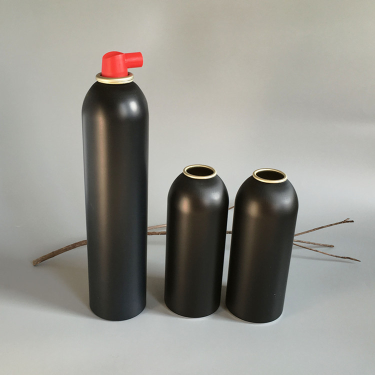 可定做加厚灭火器气雾罐 空气清新剂气雾铝罐 厚壁铝瓶 氧气罐