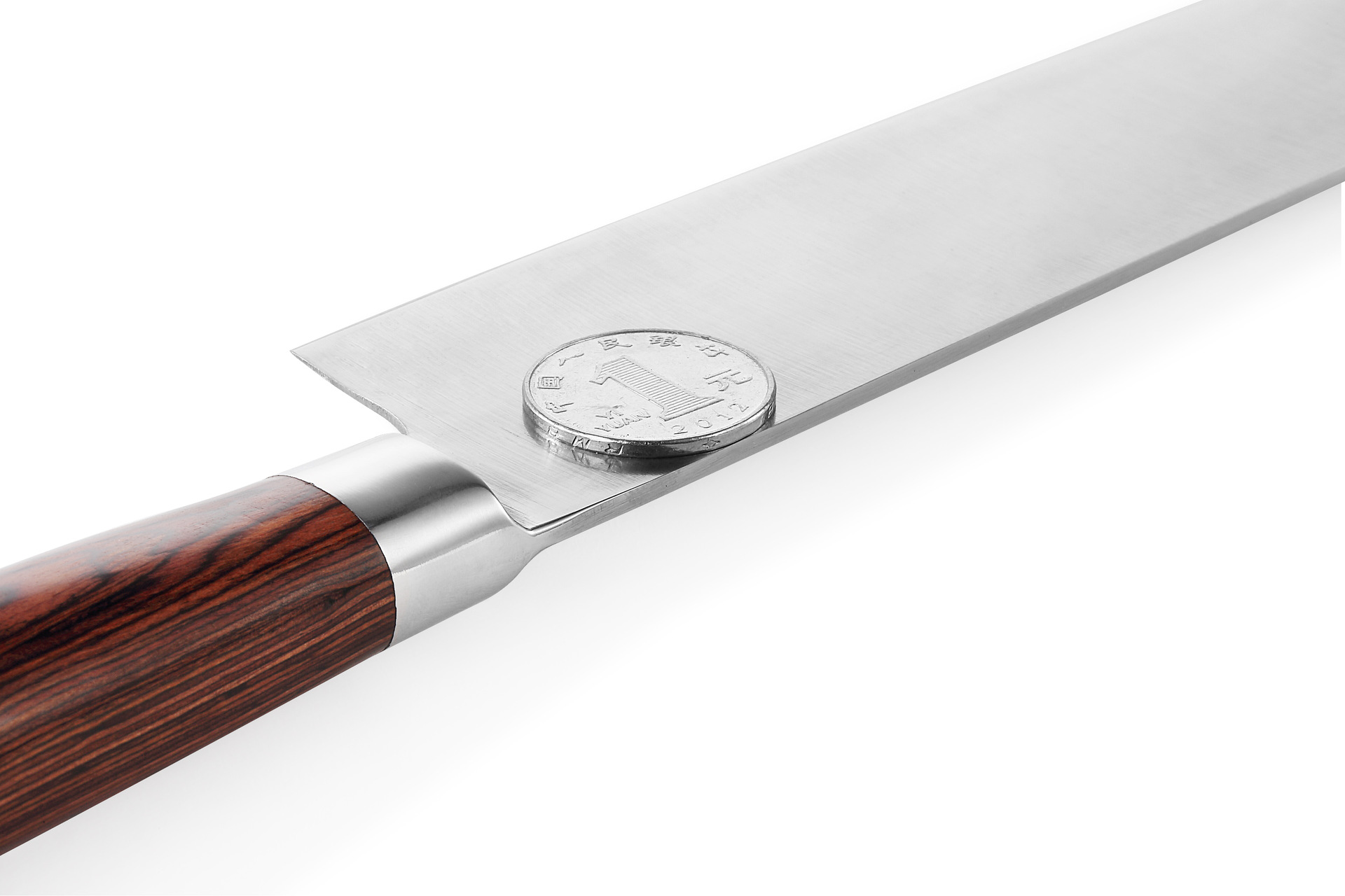 厂家供应厨师刀7寸日式刀厨房菜刀万用刀镜面红柄日式刀现货批发