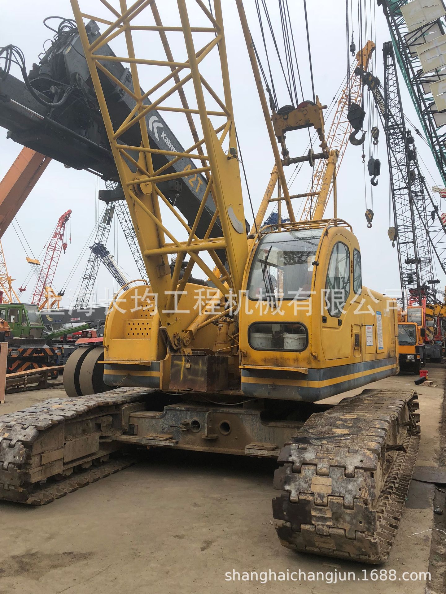 二手车 履带吊徐工50吨 履带吊 50吊车 吊机起重机