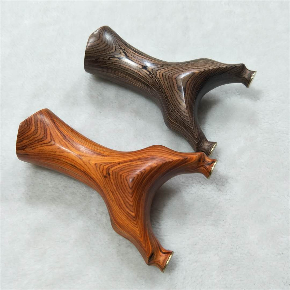 实木科技木天罡弹弓扁皮圆头过顶科技木飞虎科檀龅牙反曲檀木弹弓