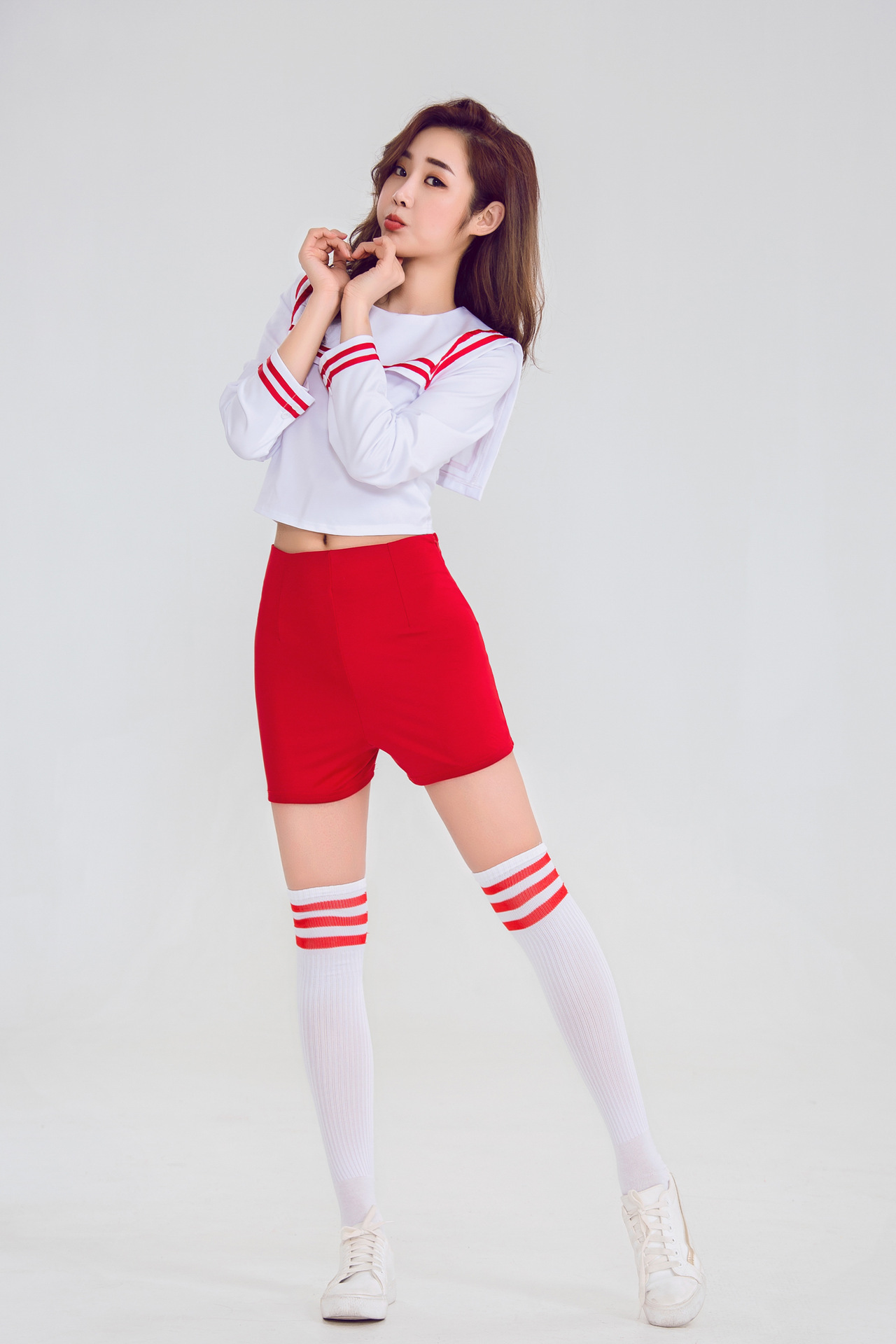 啦啦队服装啦啦操制服诱惑ds演出服学生服学生装厂家批发