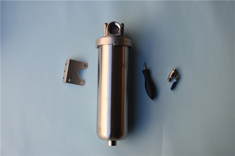 10寸常规款304/316超声波前置不锈钢过滤器食用油柴油水过滤