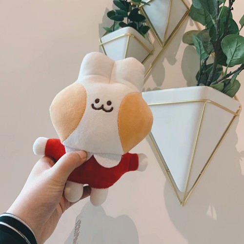 ins网红韩国大脸兔卡通靠垫柔软毛绒玩具陪睡抱枕女生礼物