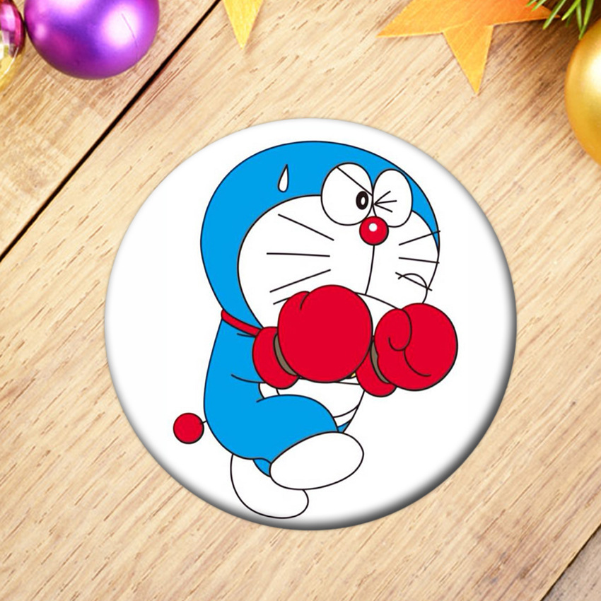 动漫新款 哆啦a梦 机器猫 个性圆形胸章徽章 多款可选 20-38