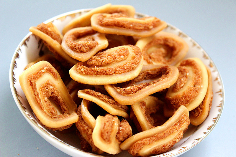 鼠客功夫猫爷猫耳酥猫耳朵传统糕点点心休闲零食超市零食整箱包邮