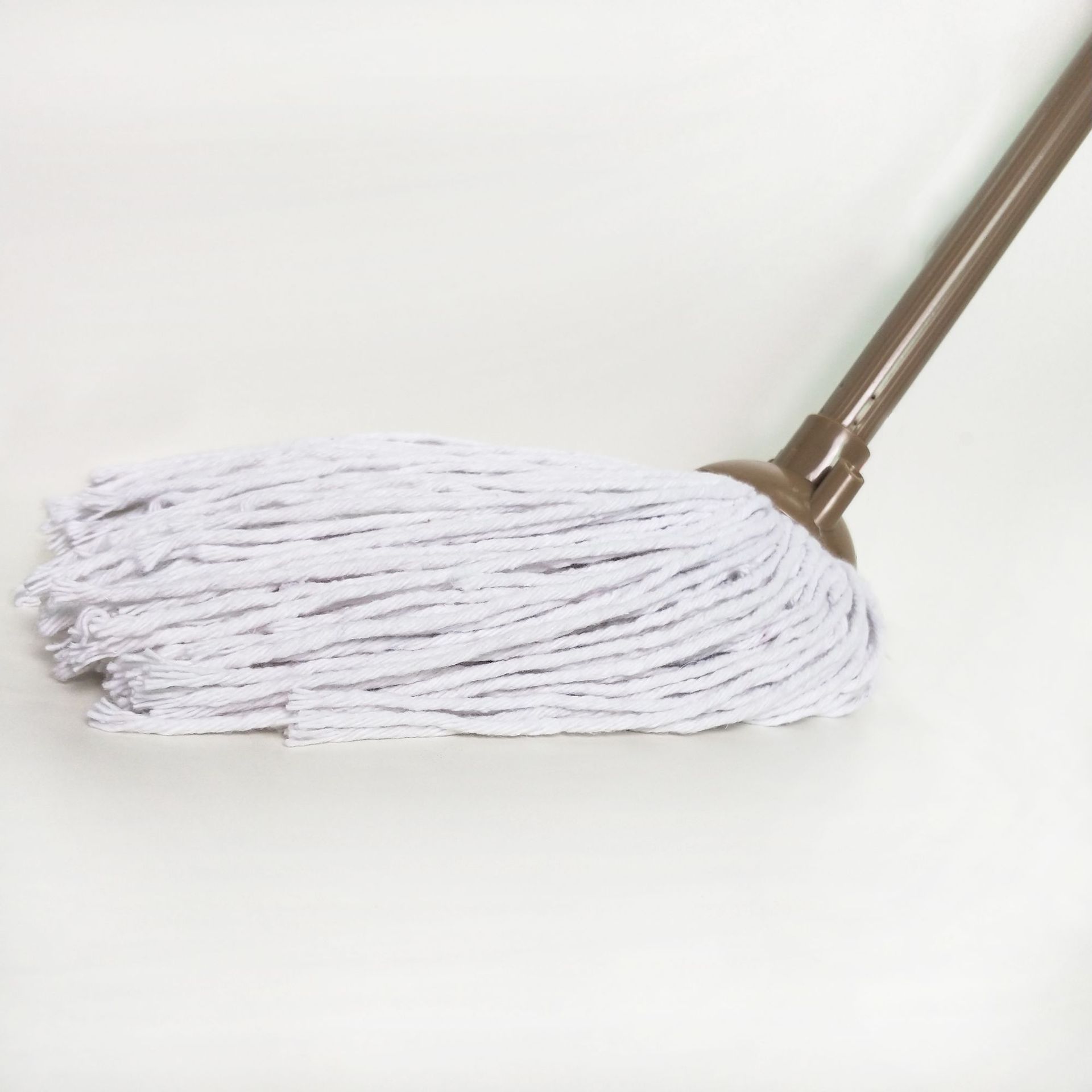 厂家直销 批发外贸棉线棉纱拖把头 可替换水拖头 线条拖把头 120g