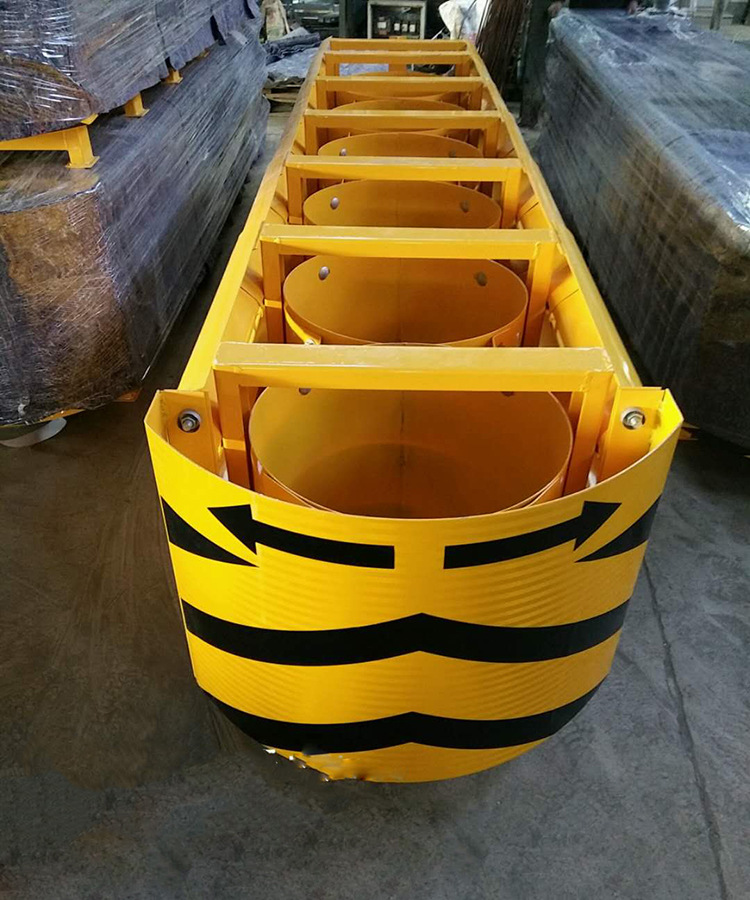 可导向防撞垫高速公路防撞设施隧道口预应力防撞墩冲撞减震缓冲垫