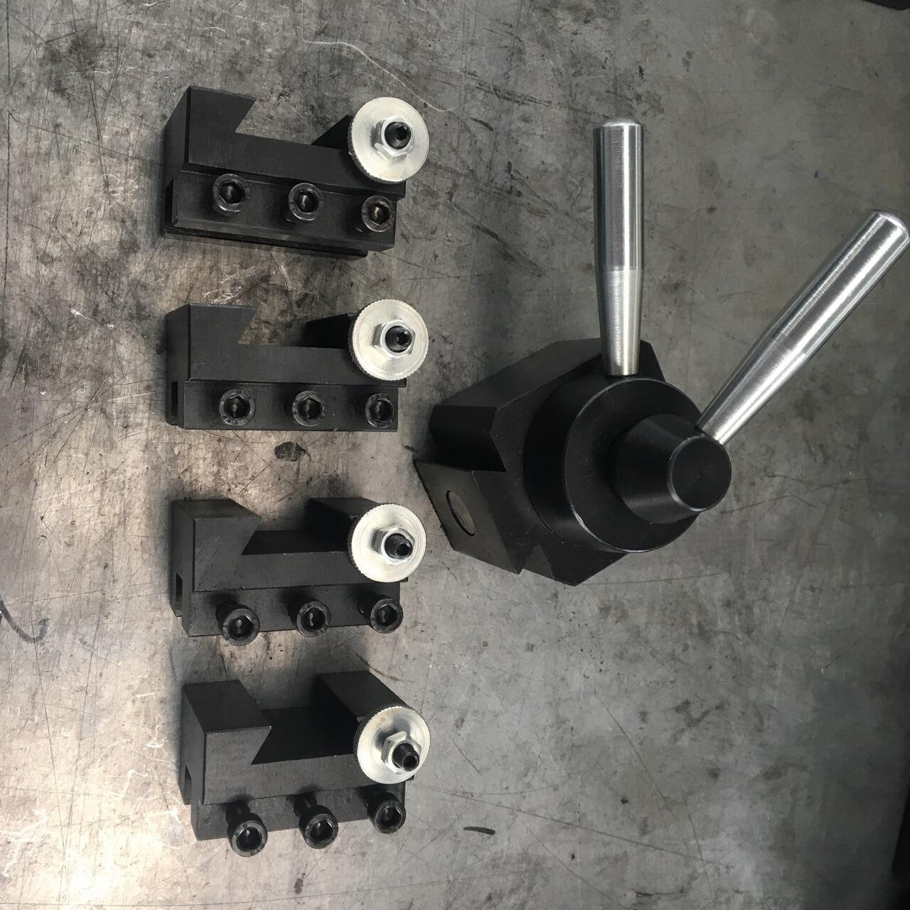 210v车床专用快换刀架欧式重型快换刀架套装