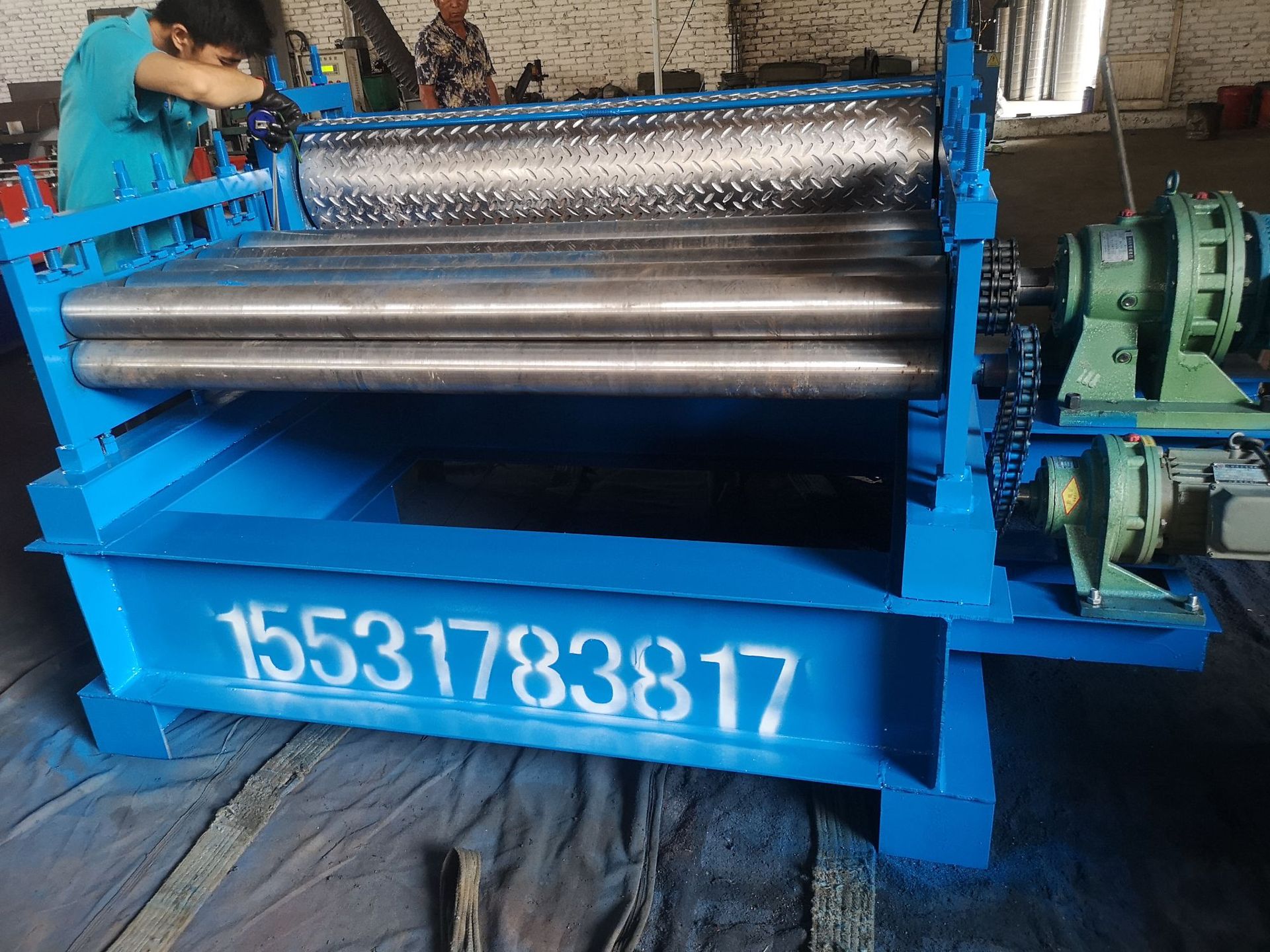 不锈钢压花机_金属板压花机 金属压花机 压花纹板成型机