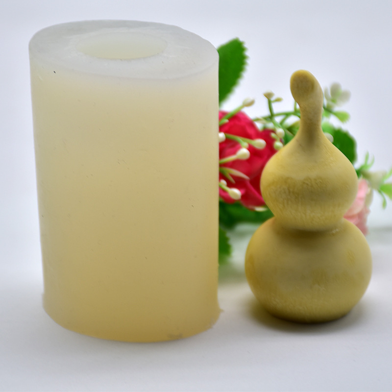 diy模具 3d立体葫芦 法式西点蛋糕翻糖模香薰石膏装饰硅胶模具
