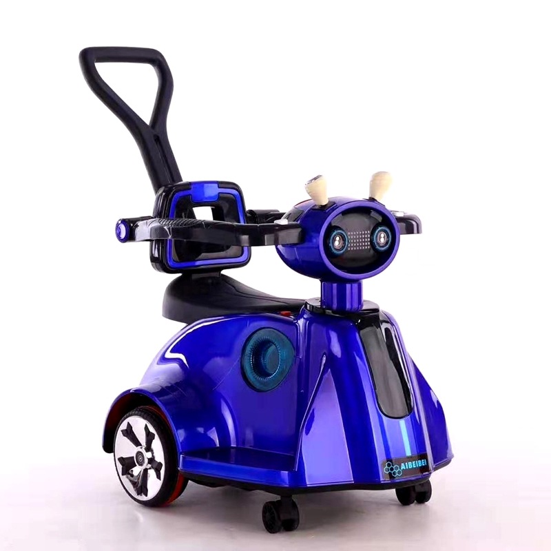室内儿童电动瓦力车 婴幼儿电动汽车 宝宝电瓶车遥控早教平衡车