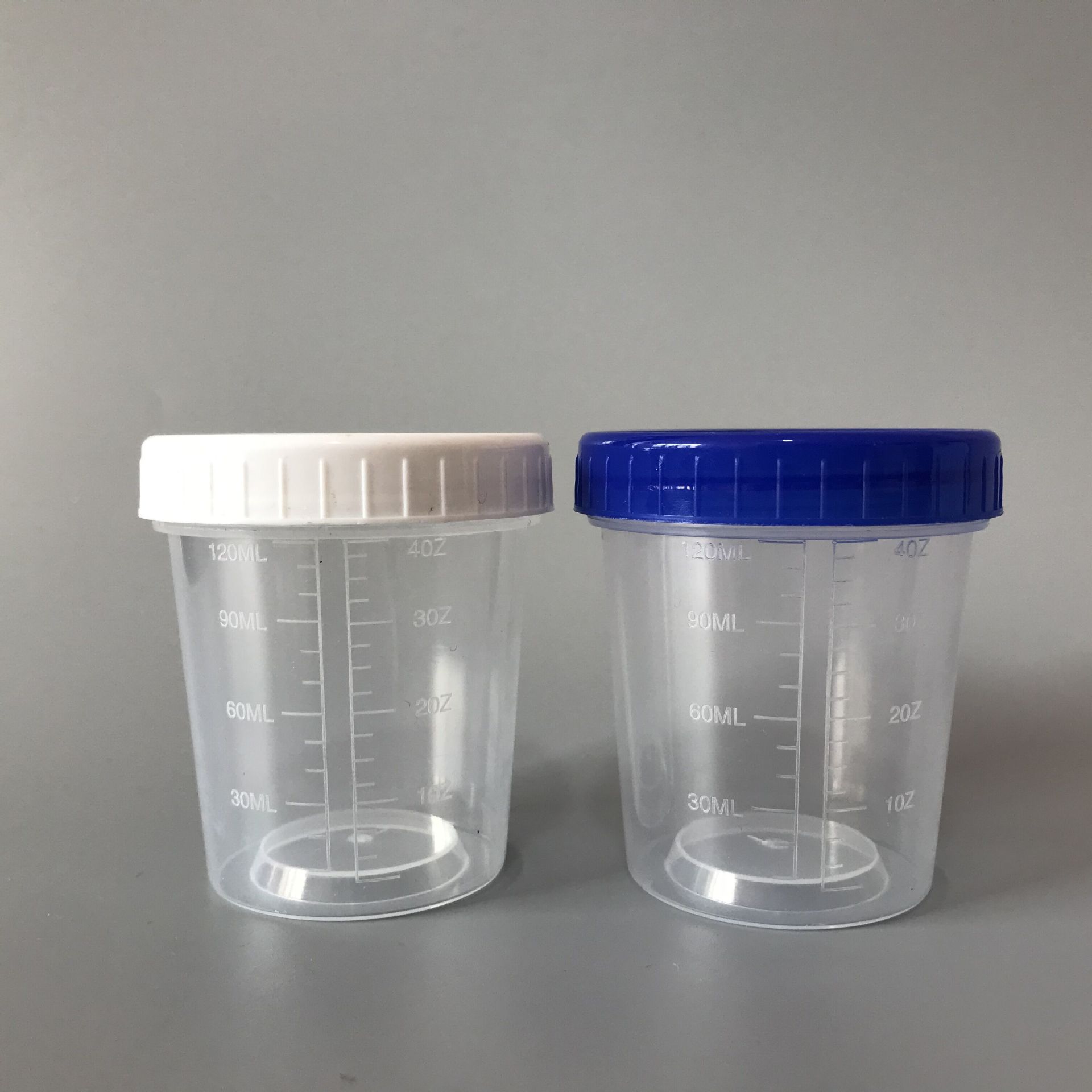 现货120ml带盖量杯 分装量杯 盎司量杯 塑料量杯