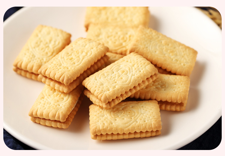 日本进口固力果glico高钙乳酸菌奶油夹心饼干宝宝零食小麦奶油味