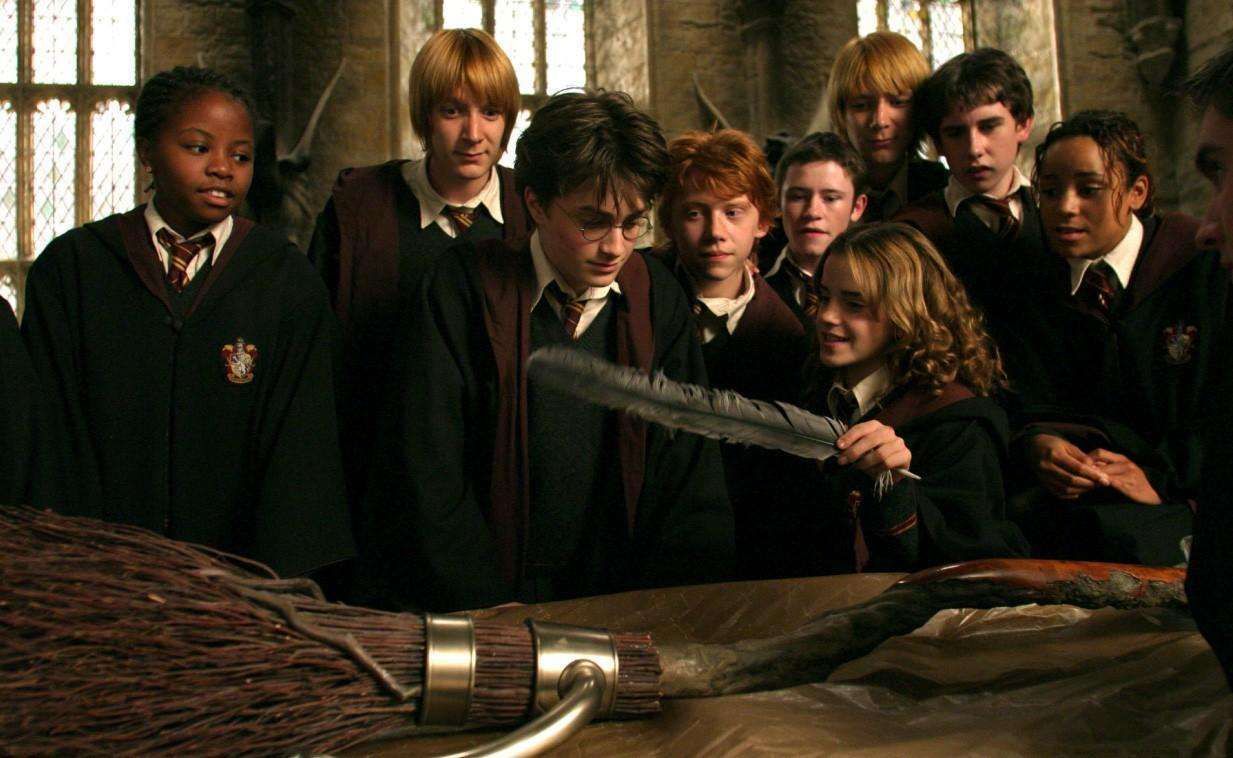 豪华版加厚双层儿童男女哈利波特魔法袍配领带儿童节日舞会表演服