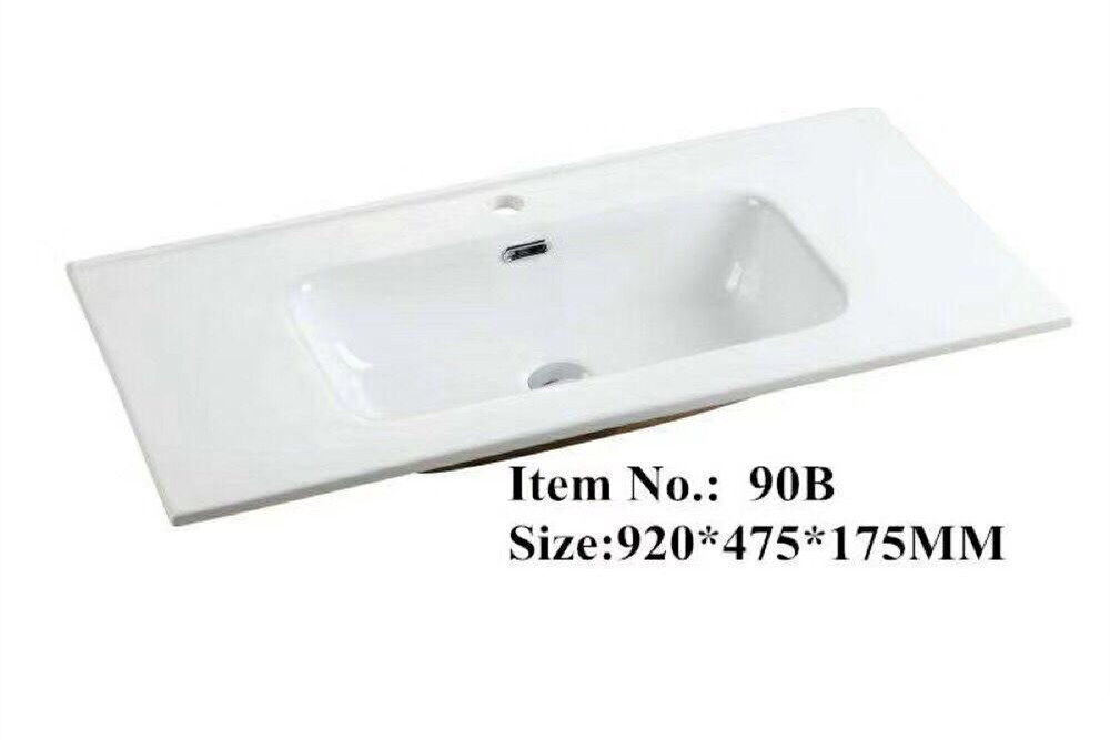 Ceramic Cabinet Basin Embedded Bathroom Cabinet Thin Edge Basin Bathroom Washbasin Integrated Basin Wash Basin Cabinet Basin Ultra-Thin