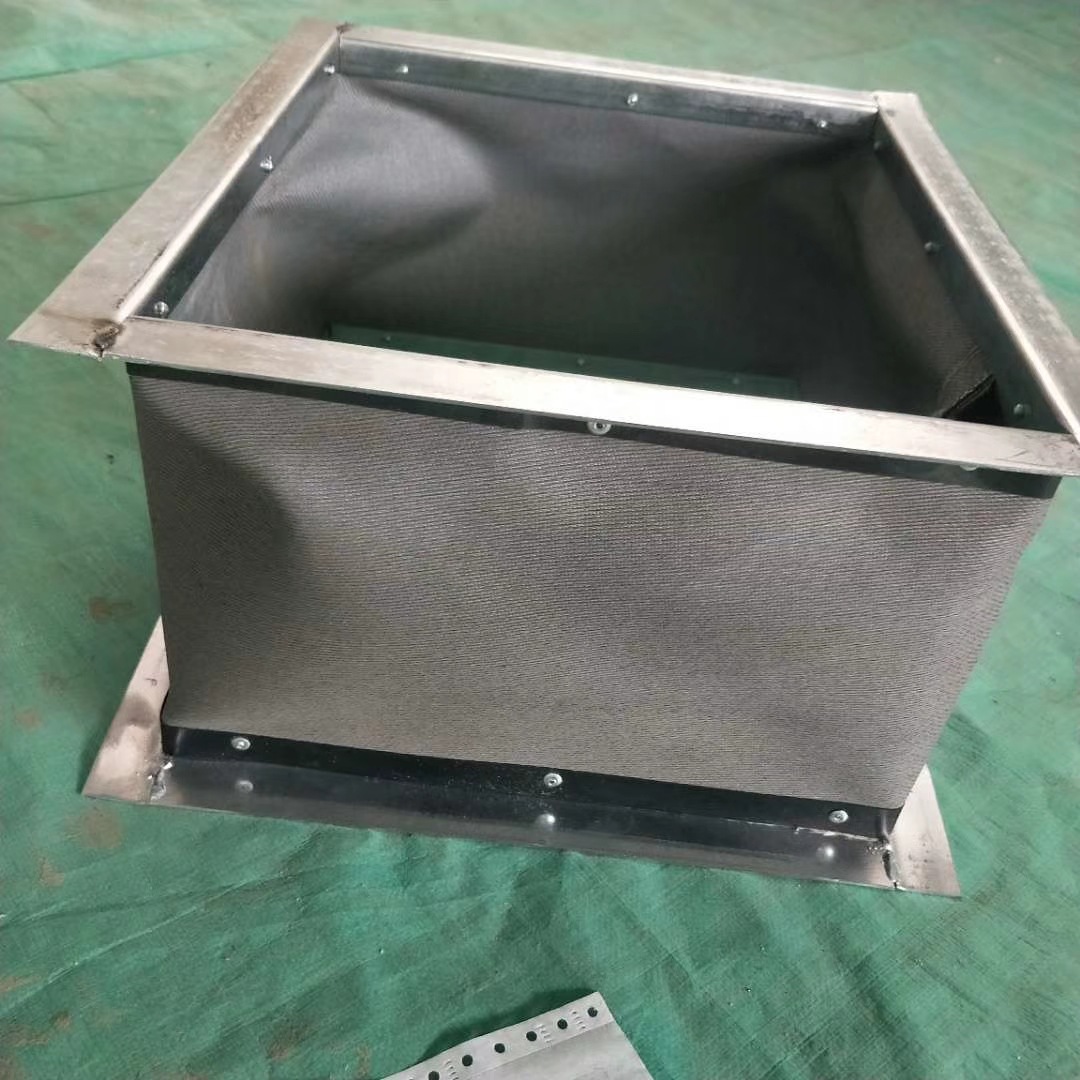 加工 硅钛防火布 硅钛软连接 硅钛合金软连接 硅钛保温软接