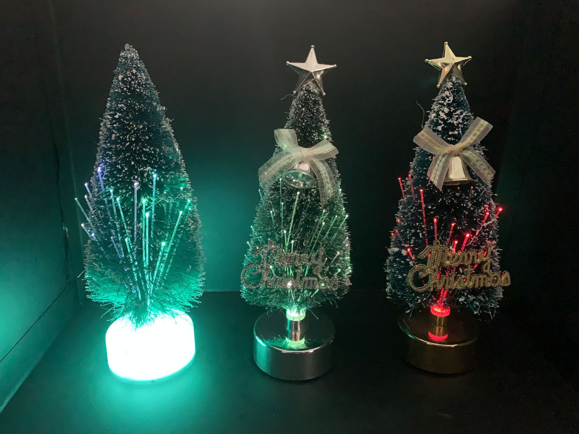 LED Christmas Optical Fiber Tree Colorful Color Changing Optical Fiber Tree Luminous Optical Fiber Christmas Tree Christmas Gift Factory Wholesale