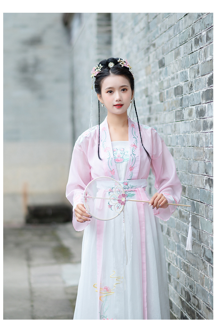 婉妆原创汉服女款夏装配饰民族吊带内搭抹胸中国风绣花女