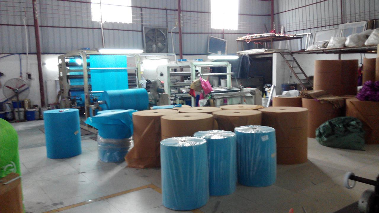 热压复腹无纺布袋内衣裤包装淋膜覆膜无纺布袋立体热压覆膜袋