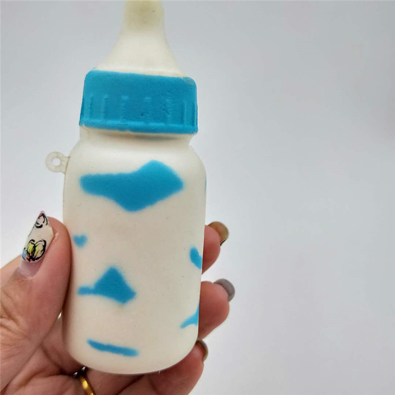 仿真pu慢回弹发泄玩具宝宝奶瓶可爱小巧形状逼真厂家定制
