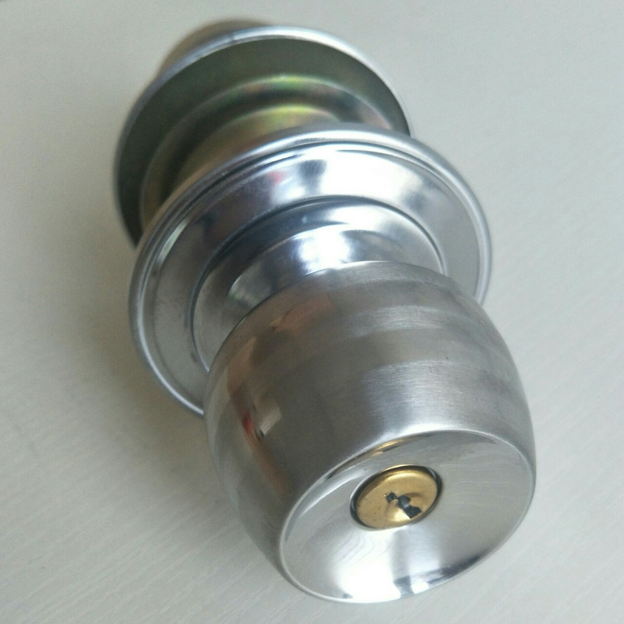 不锈钢球形锁舌卫生间塑钢门锁室内木门房门锁活动板房门锁具批发