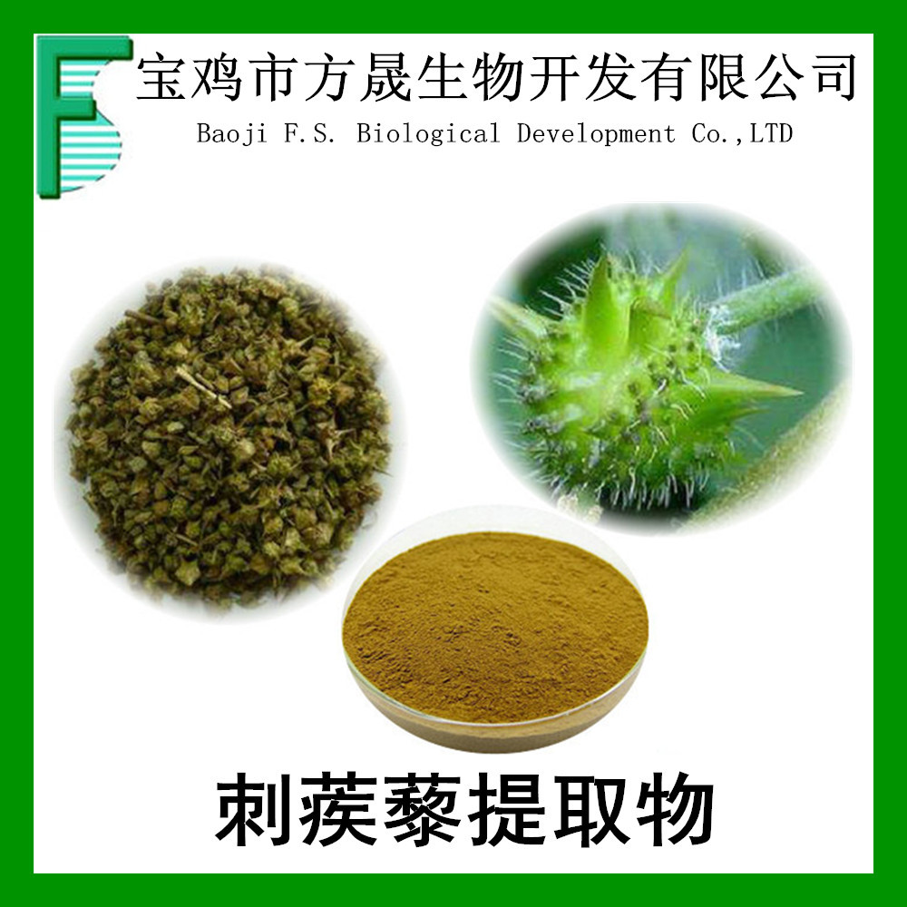 刺蒺藜皂甙98% 刺蒺藜提取物 蒺藜皂甙原料粉 全水溶性