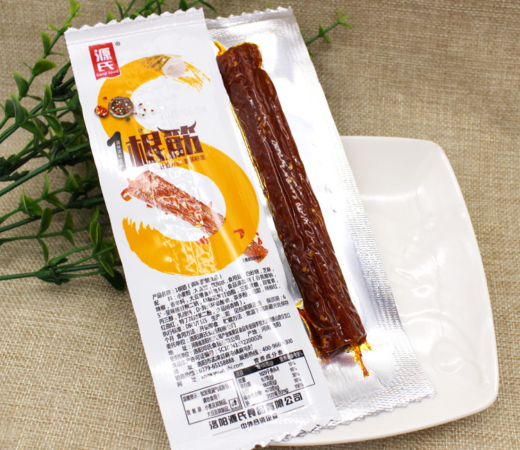 源氏 一根筋 怀旧80后 休闲零食辣条 申滋味食品批发 10斤/箱