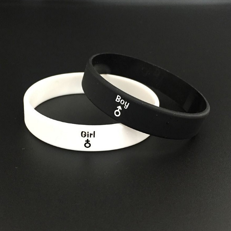 潮牌硅胶手环篮球健身运动男女朋友学生情侣闺蜜网红腕带手链礼物