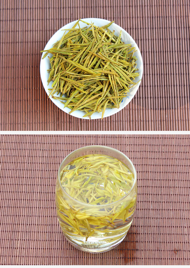 2021年新茶 竺之润黄金芽礼盒 正宗安吉白茶明前茶特级200克