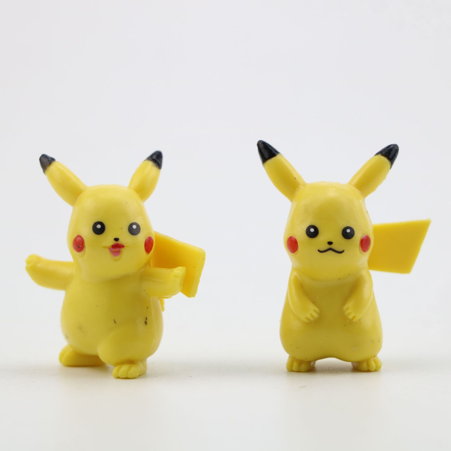 10款忍者海贼造型q版皮卡丘扭蛋公仔手办模型摆件蛋糕装饰品