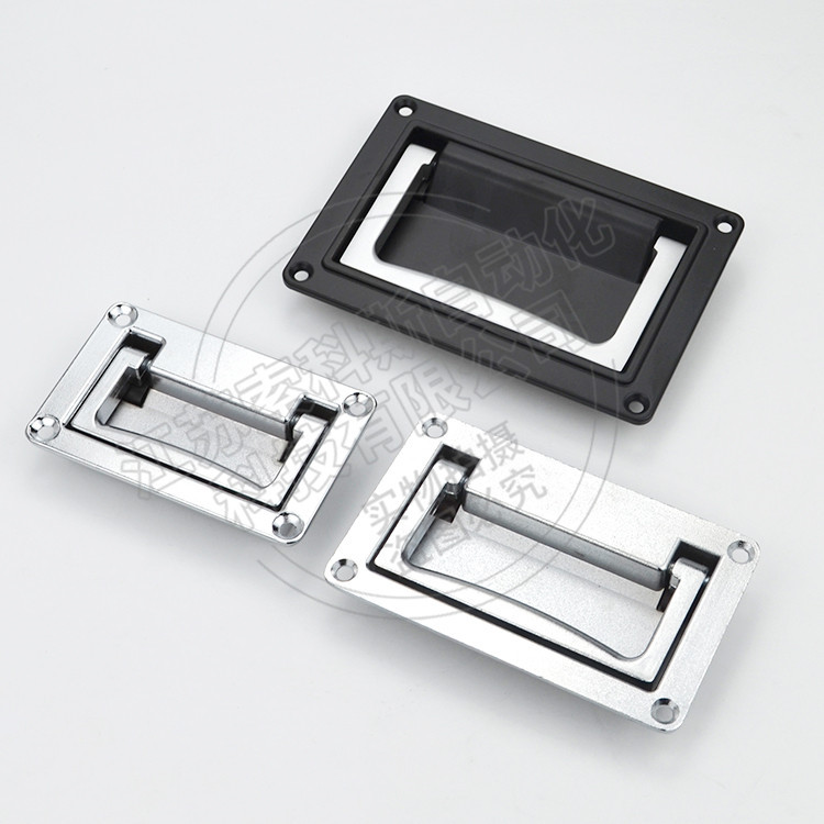 折叠隐藏暗装式锌合金拉手 机柜电柜门盒子把手暗小抽手 pl002/3