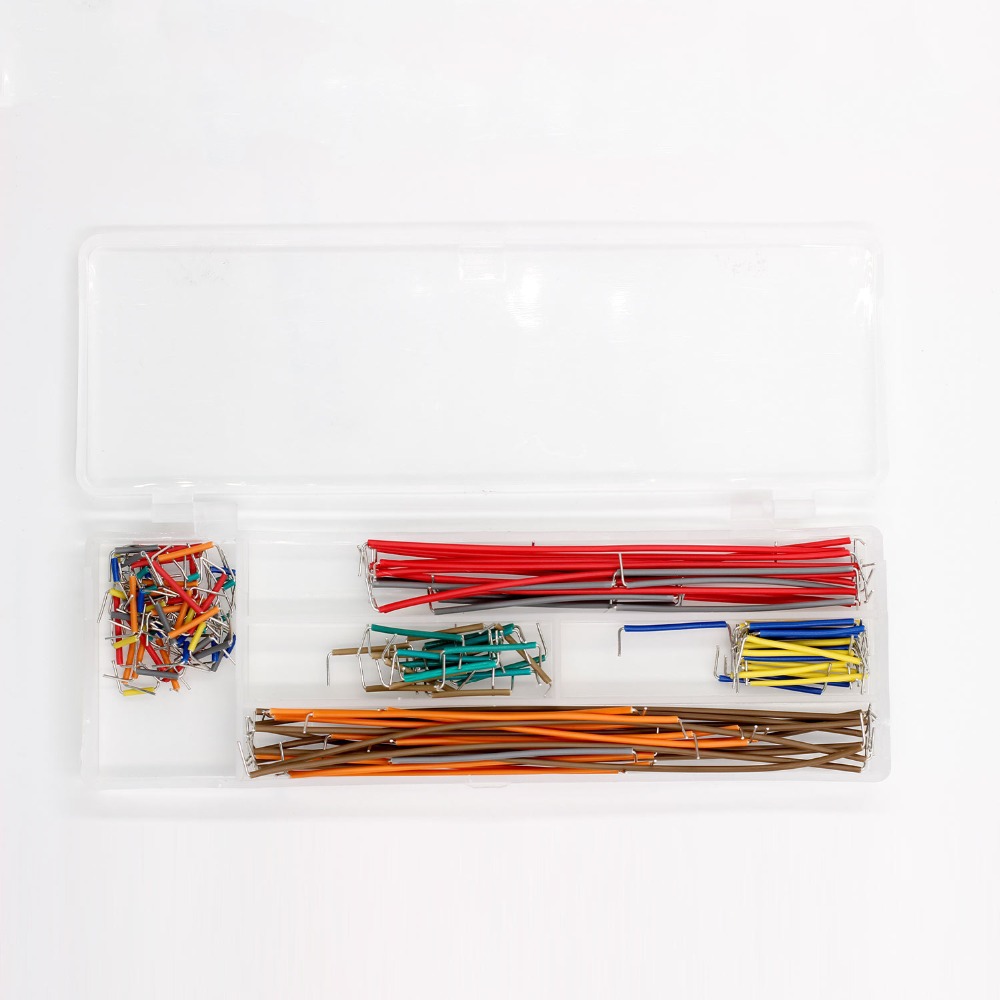 盒装14种长度140根优质跳线 面包板线 面包板专用线 面包板跳线