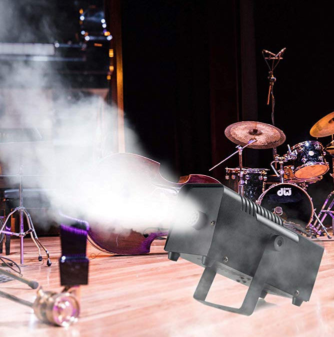 400w遥控款舞台烟机婚庆酒吧ktv小型party制造烟雾遥控线控烟雾机