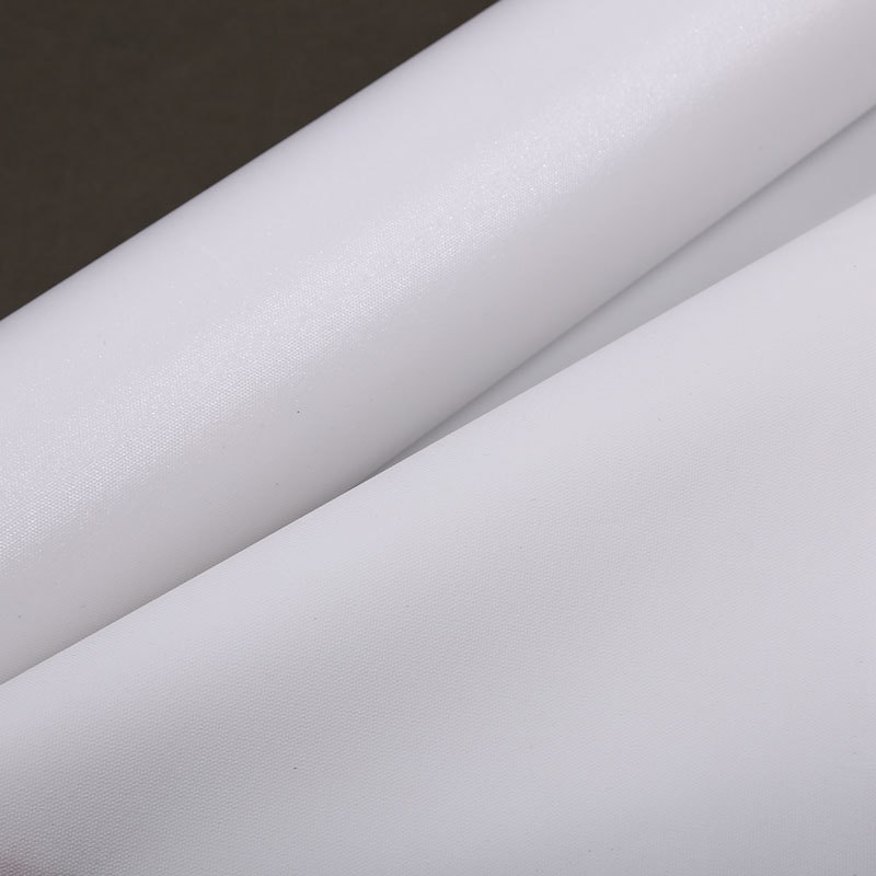 广告材料闪银油画布背胶油画布 3.2m壁画基材 弱溶剂 壁布 油画布